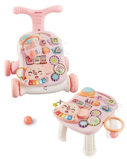 Slika Hodalica Play&Grow 3u1 - Pink Kikka Boo