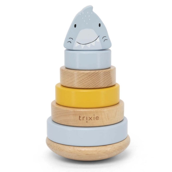 Slika Drveni obruči za slaganje mr. shark trixie® 