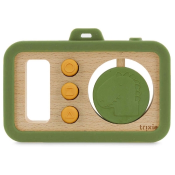 Slika Drven i silikonski fotoaparat mr. dino trixie® 