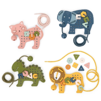 Slika Drvena igra vezanja animals trixie®