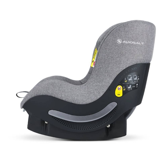 Slika Autosjedalica Avionaut AeroFix RWF Airflow (0-18,5 kg), Siva