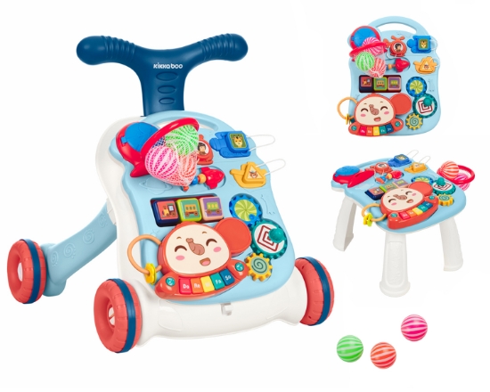 Slika Hodalica Play&Grow 3u1 - Blue Kikka Boo 