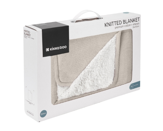 Slika Deka Dream Big Sherpa 75x100 - Bež Kikka Boo 