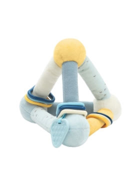 Slika Igračka Activity Toy Triangle - Stripy Friends Kikka Boo