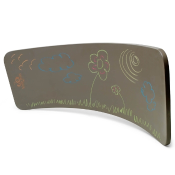 Slika Drvena daska za ravnotežu kinderboard chalkboard grey kinderfeets® 