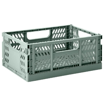 Prikažite detalje za Sklopiva košara za pohranu medium zelena 3sprouts®  Slika Sklopiva košara za pohranu medium zelena 3sprouts®