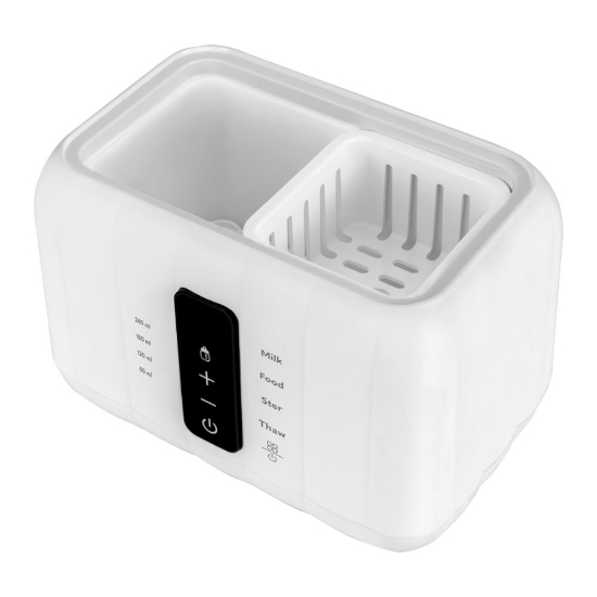 Slika Thermup Duo električni sterilizator i grijač bočica, Bijeli Lionelo 