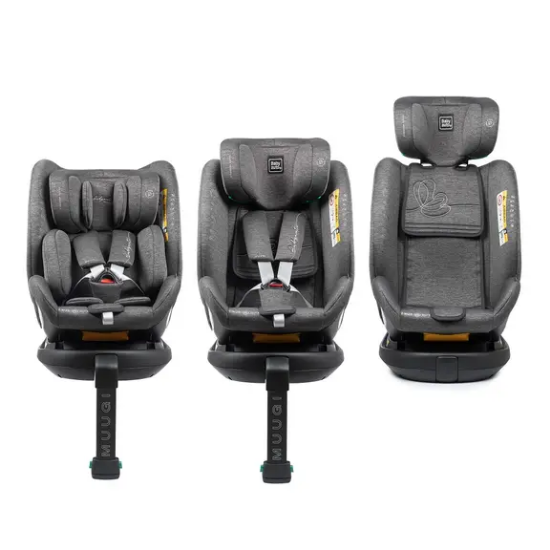 Slika Autosjedalica Muggi 40-150cm Dobby Siva Babyauto 
