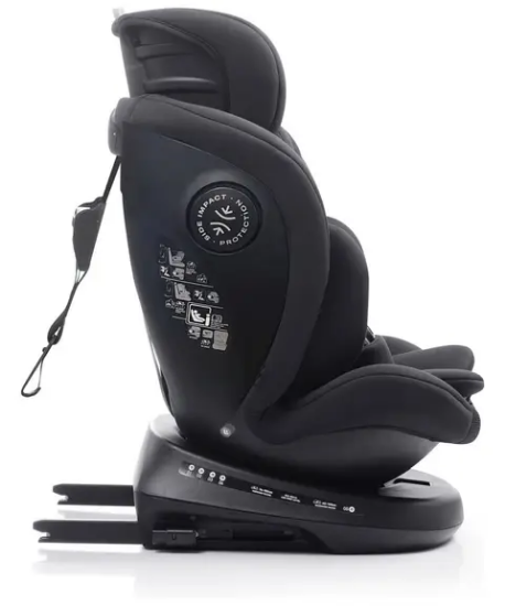 Slika Autosjedalica Valora iFix 40-150 Jet Crna Babyauto 