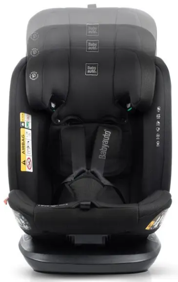 Slika Autosjedalica Cario iFix 40-150 Black Cross Embossed Babyauto 