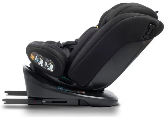Slika Autosjedalica Cario iFix 40-150 Black Cross Embossed Babyauto 