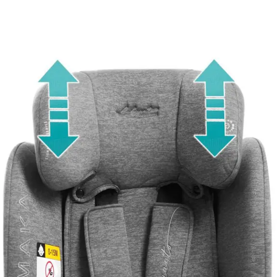 Slika Autosjedalica Makka 76-150 Grey Dobby Babyauto 