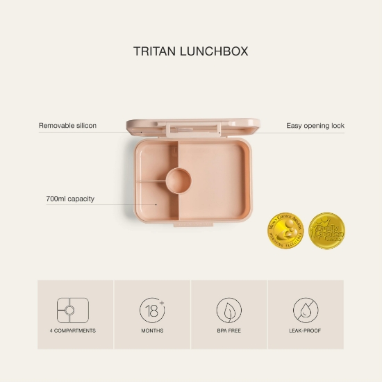 Slika Tritan Kutija za užinu Stormy Unicorn Citron 
