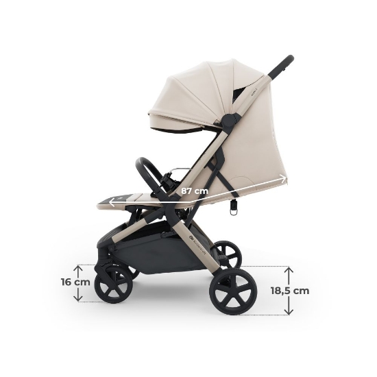 Slika Sportska kolica Nubi 3, Sand Beige Kinderkraft 