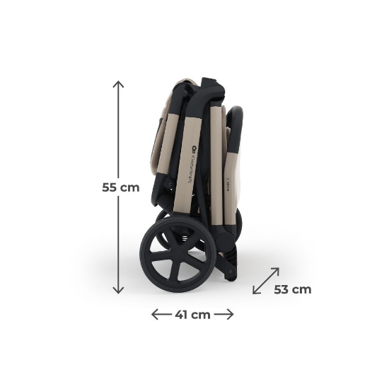 Slika Sportska kolica Nubi 3, Sand Beige Kinderkraft 