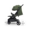 Slika Sportska kolica Nubi 3, Mystic Green Kinderkraft 