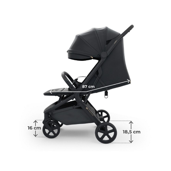 Slika Sportska kolica Nubi 3, Midnight Black Kinderkraft