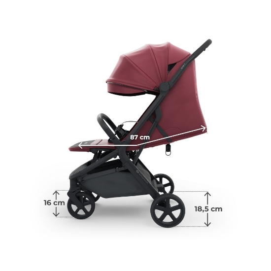 Slika Sportska kolica Nubi 3, Dark Ruby Kinderkraft 