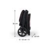 Slika Sportska kolica Nubi 3, Dark Ruby Kinderkraft 