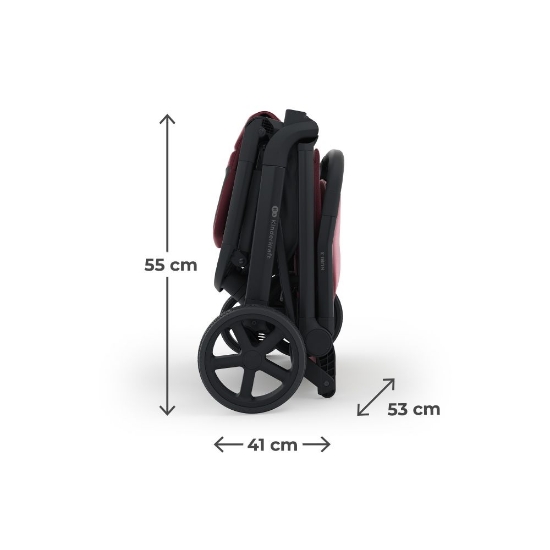 Slika Sportska kolica Nubi 3, Dark Ruby Kinderkraft 