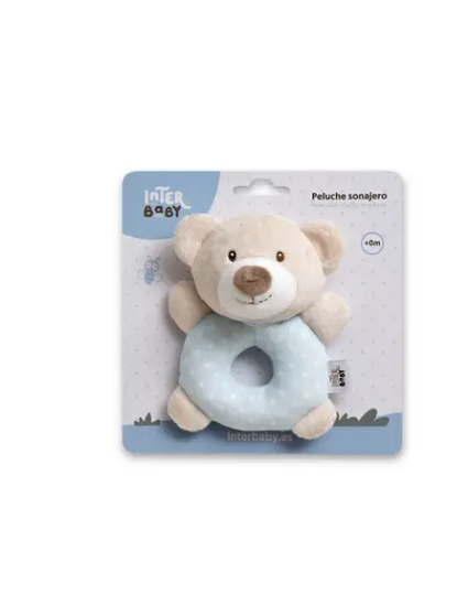 Slika Zvečka plišana Medo plavi