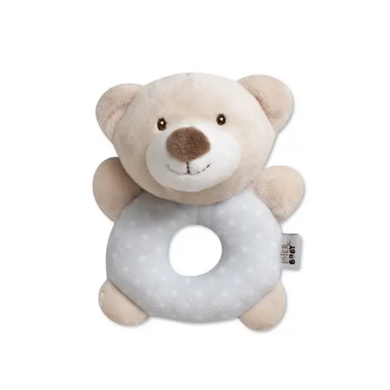 Slika Zvečka plišana Medo – siva