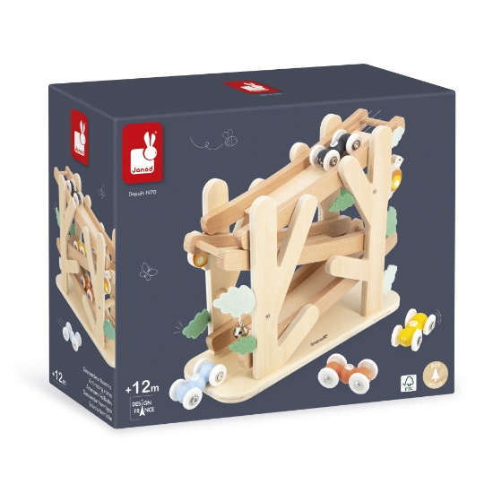 Slika Drveni tobogan s autćima - Sweet cocoon