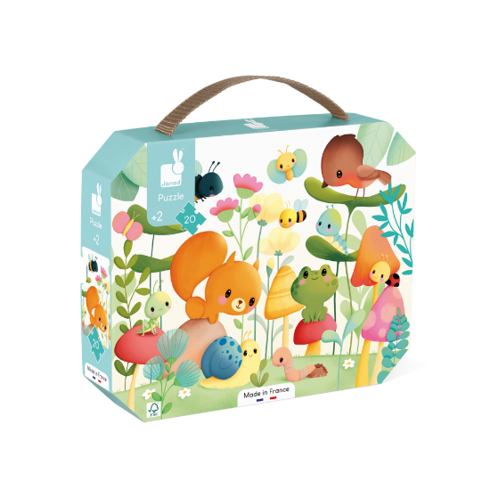 Slika Puzzle - Vrtni prijatelji