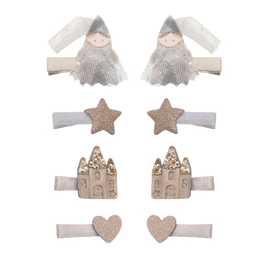 Slika Dječje mini špangice - Princeza i dvorac