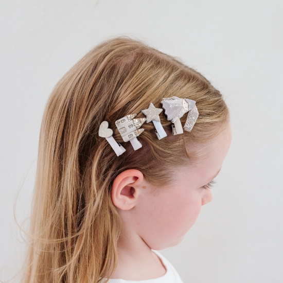 Slika Dječje mini špangice - Princeza i dvorac