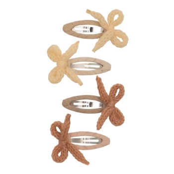 Slika Dječje špangice - Pletene mašnice