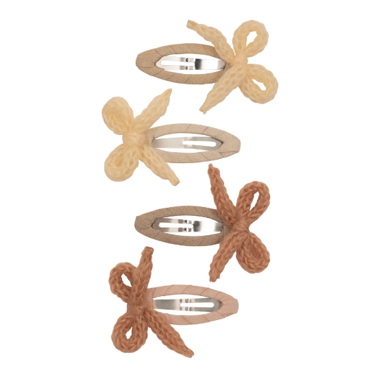 Slika Dječje špangice - Pletene mašnice