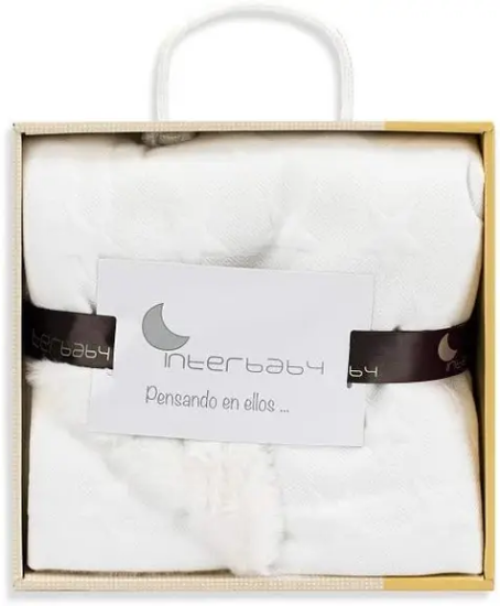 Slika Dvostrana Dekica Stars Light Bež Interbaby 