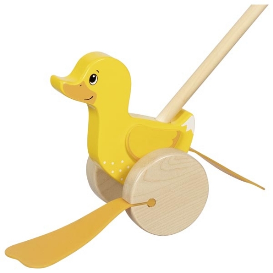 Slika Igračka Push Along - Patka Ellie Goki 