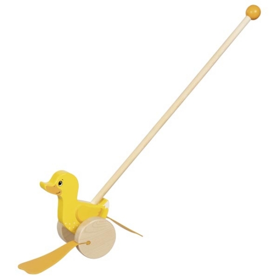 Slika Igračka Push Along - Patka Ellie Goki 