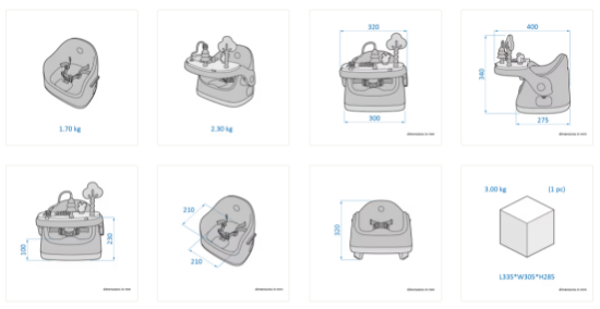 Slika Hranilica Booster Jay Plus - Elegance Beige Maxi-Cosi