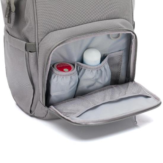 Slika Barcelona torba/ruksak za mamu, siva Fillikid 