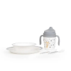Slika Set za jelo 5/1 Akvarel Sivo Interbaby 