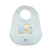 Slika Silikonski podbradak za bebe - Prijatelji plavi InterBaby 