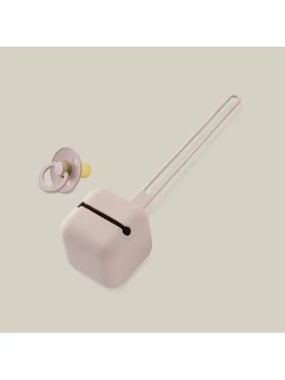 Prikažite detalje za Silikonska posuda za dudu Dark Pink InterBaby  Slika Silikonska posuda za dudu Dark Pink InterBaby