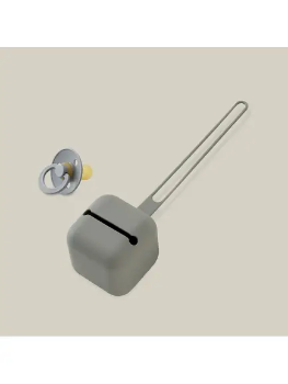 Slika Silikonska posuda za dudu Petrol Grey InterBaby 