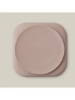 Slika Silikonski tanjur s vakuumskom podlogom Dark Pink InterBaby 