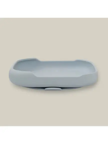 Slika Silikonski tanjur s vakuumskom podlogom Blue Grey InterBaby 