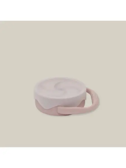 Slika Sklopivi silikonski držač za grickalice Dark Pink InterBaby 