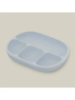 Slika Silikonski tanjur s poklopcem Blue Grey InterBaby 