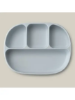 Slika Silikonski tanjur s poklopcem Blue Grey InterBaby 