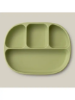 Slika Silikonski tanjur s poklopcem Olive Green InterBaby 