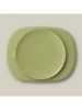 Slika Silikonski tanjur s poklopcem Olive Green InterBaby 
