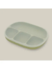 Slika Silikonski tanjur s poklopcem Olive Green InterBaby 