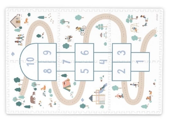Slika Podloga za igranje 2u1 Eevaa, Hopscotch - Play&Go 
